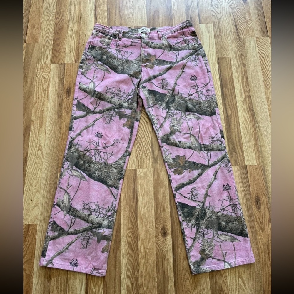 Stussy Realtree Edge Big Ol Jeans - pink - Picture 6 of 8